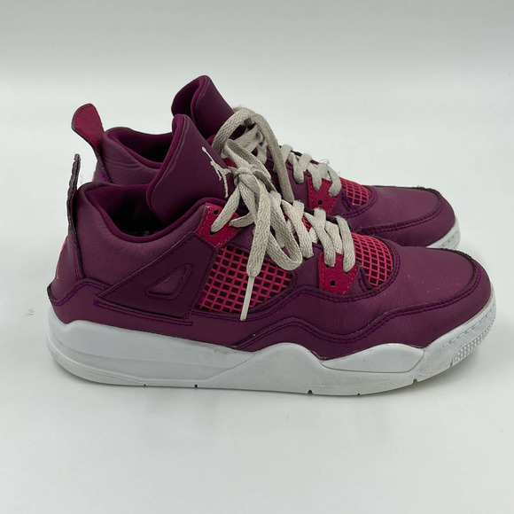 Jordan 4 Retro True Berry Rush Pink size 2Y - Picture 6 of 13